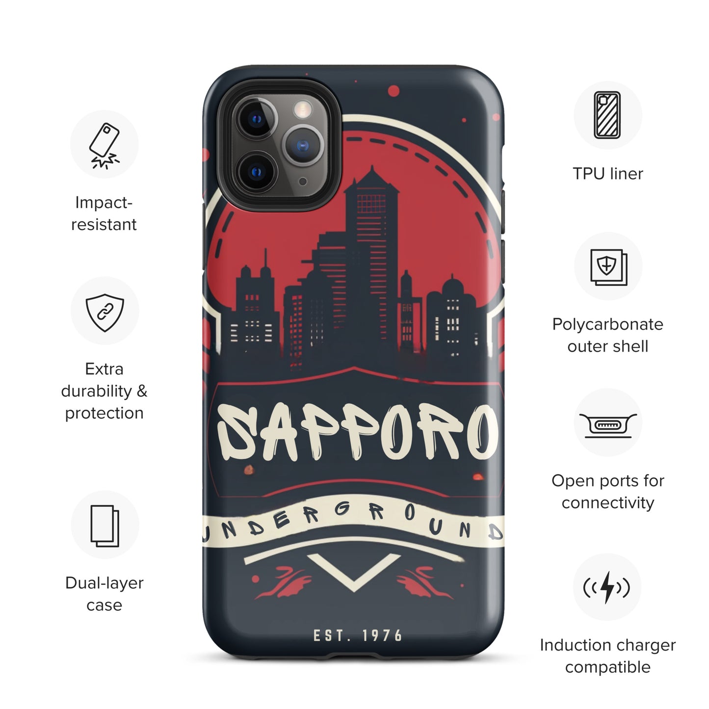 Tough Case for iPhone® - Sapporo Logo