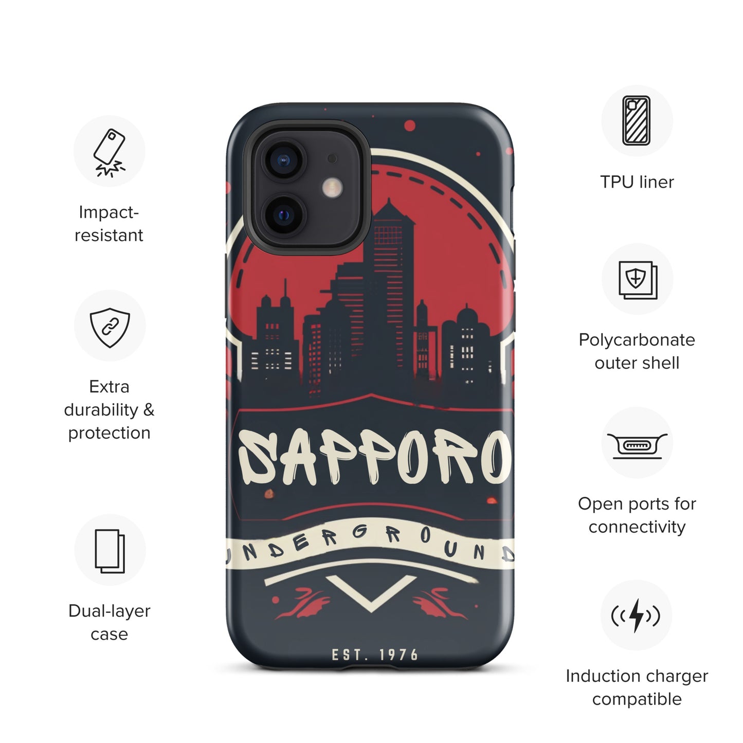 Tough Case for iPhone® - Sapporo Logo