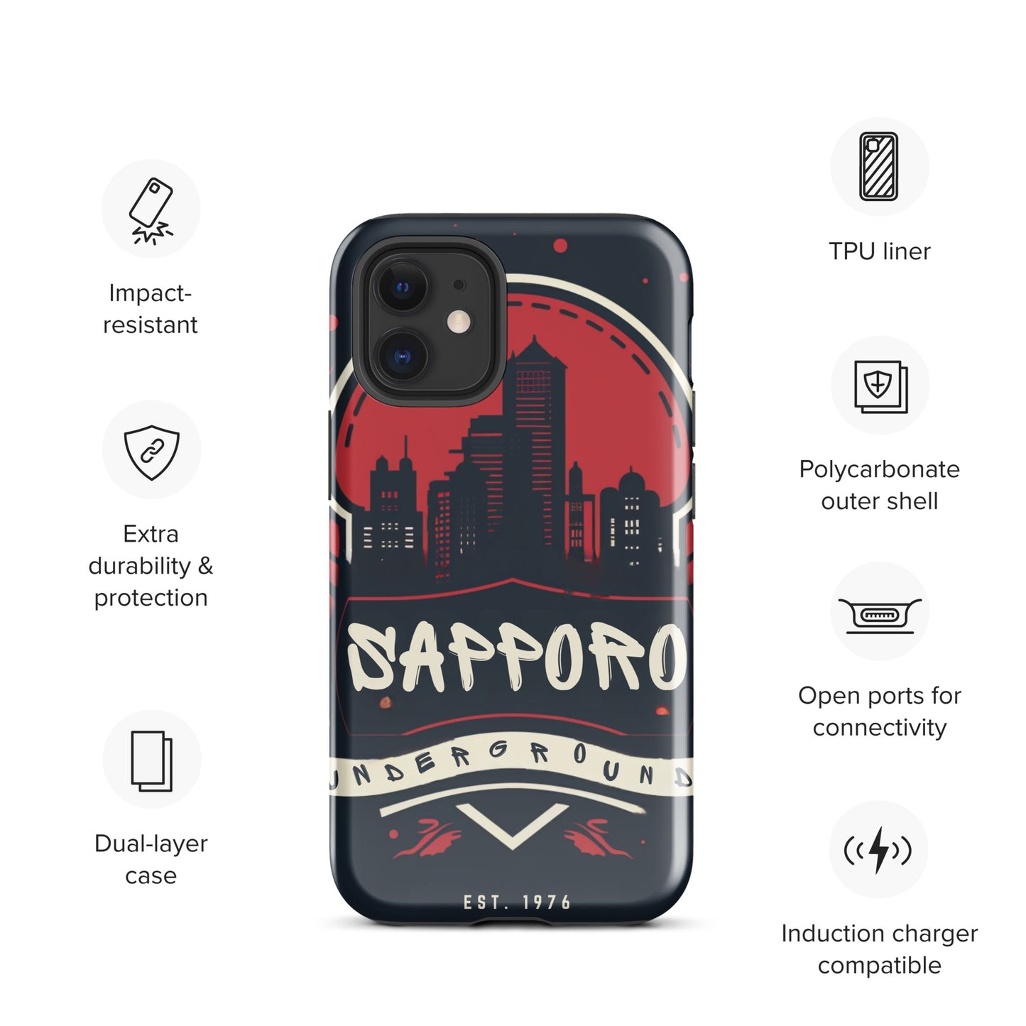 Tough Case for iPhone® - Sapporo Logo