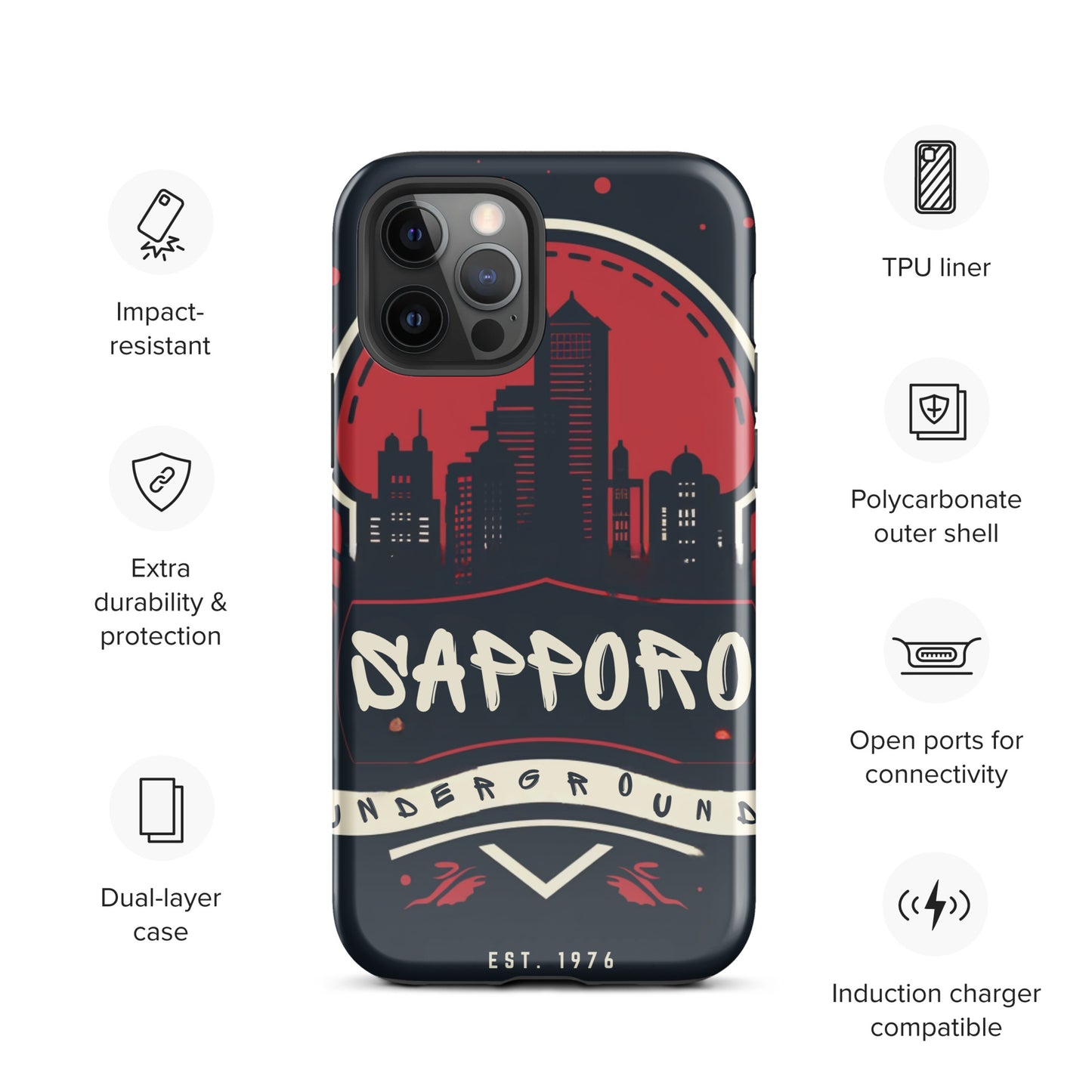 Tough Case for iPhone® - Sapporo Logo