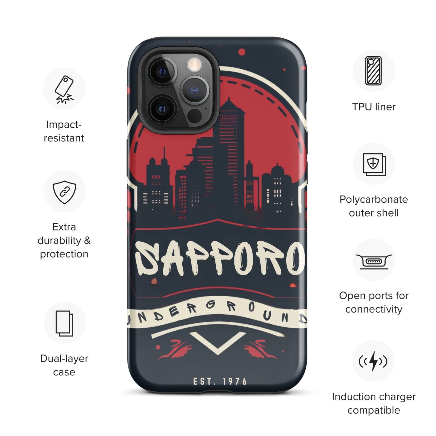 Tough Case for iPhone® - Sapporo Logo