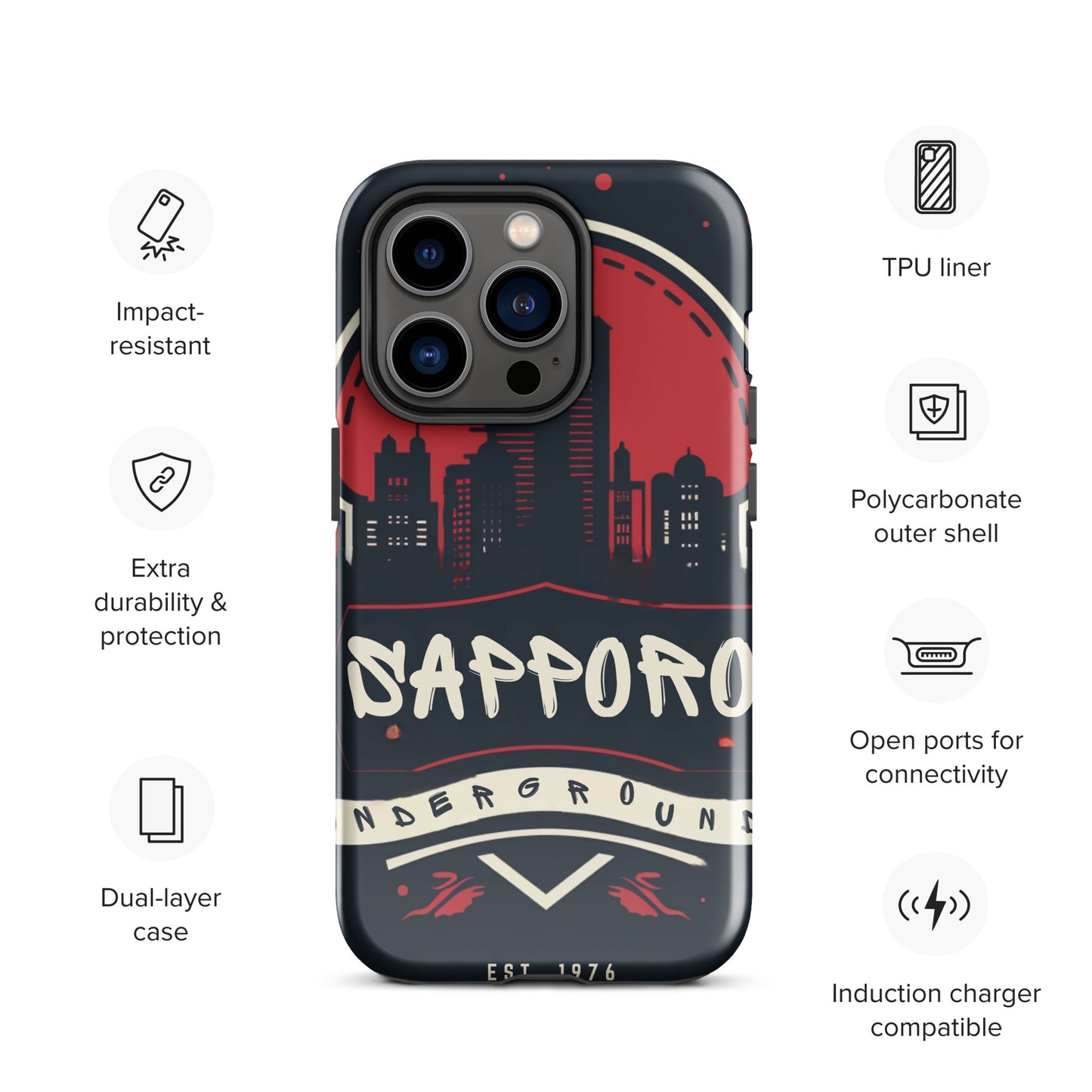 Tough Case for iPhone® - Sapporo Logo