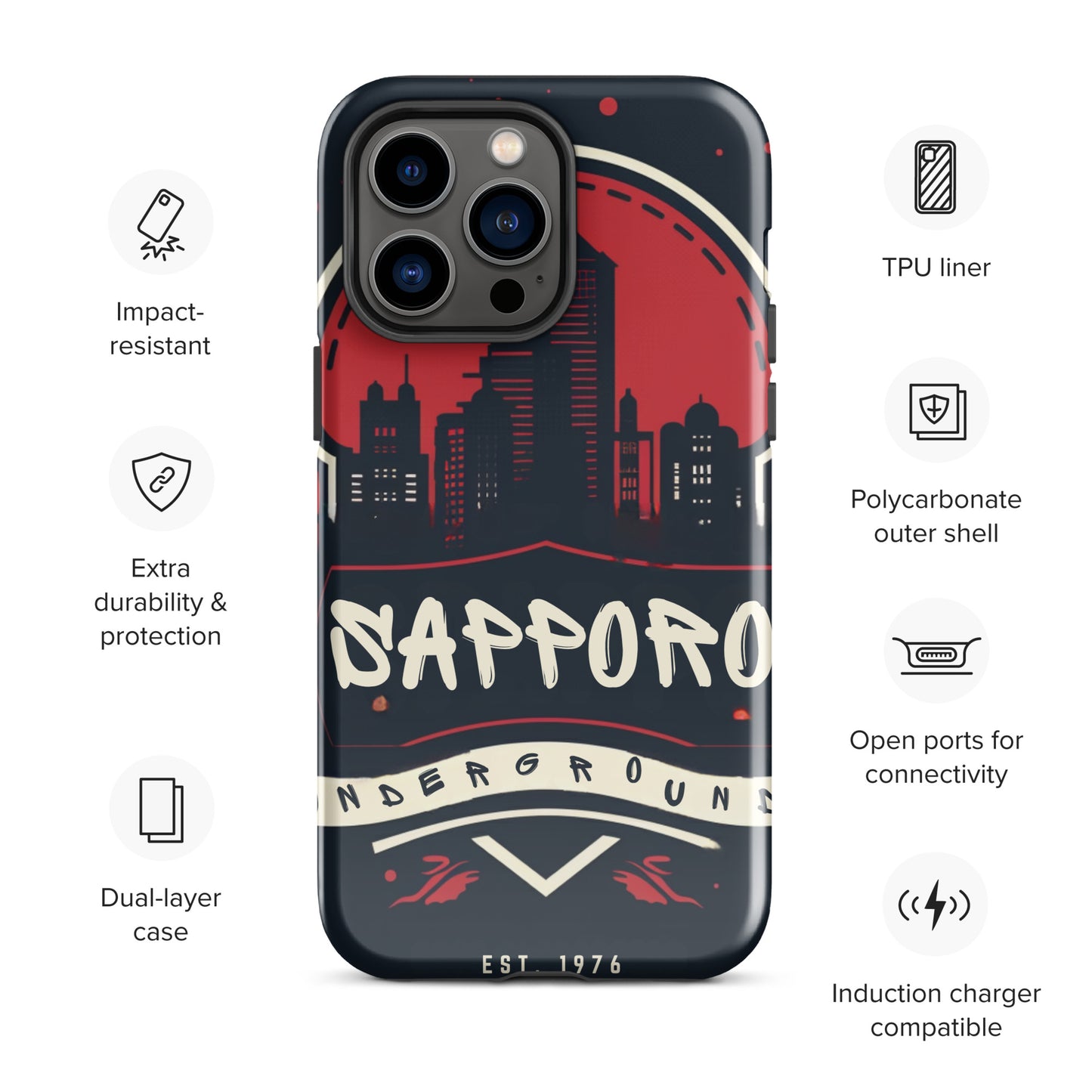 Tough Case for iPhone® - Sapporo Logo