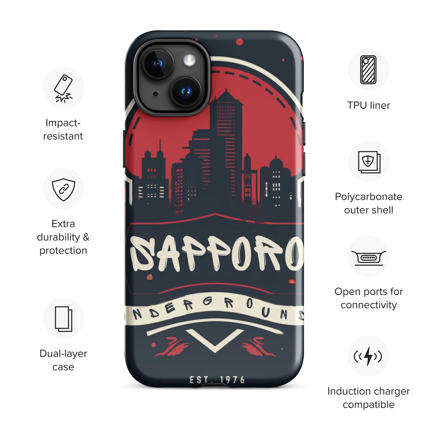 Tough Case for iPhone® - Sapporo Logo