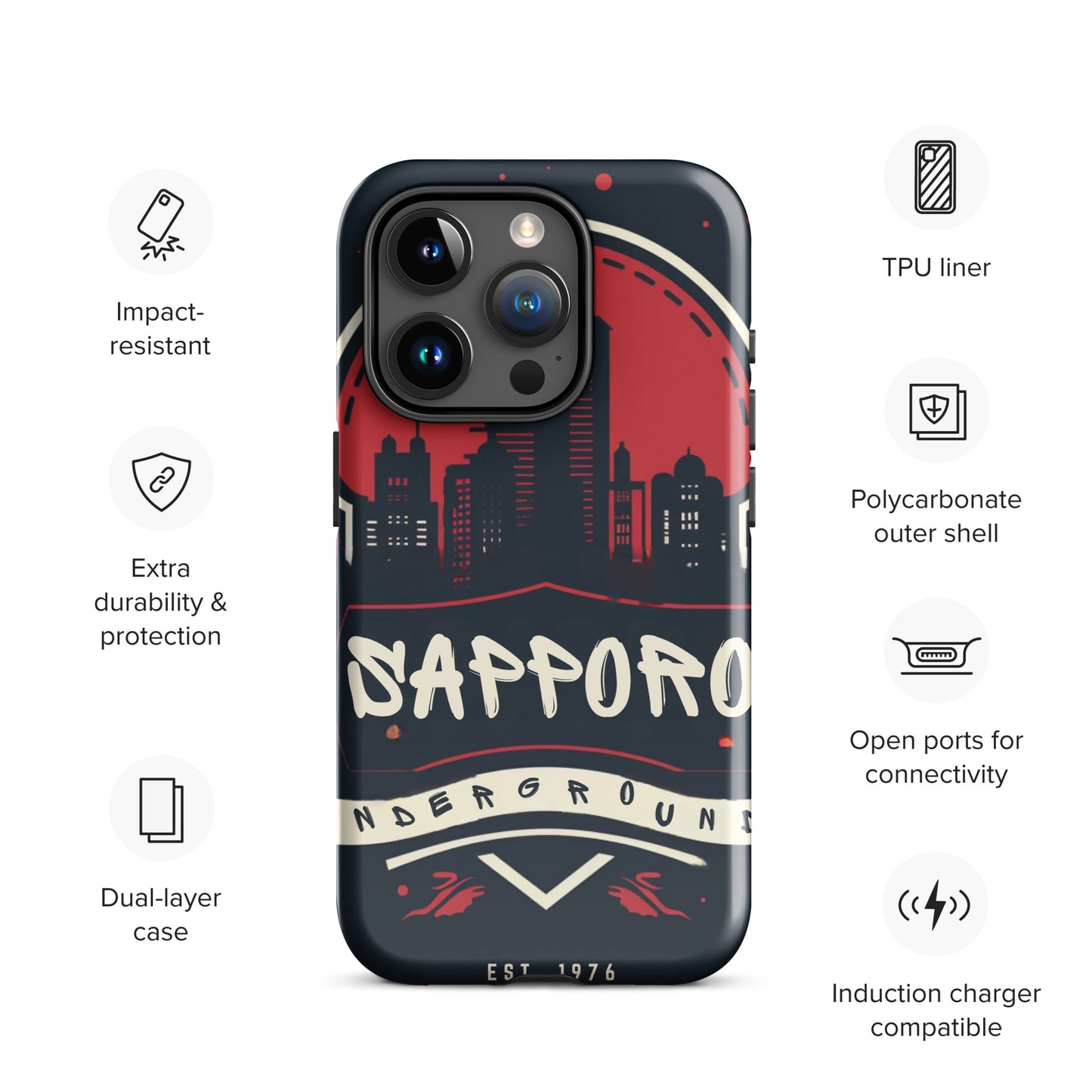 Tough Case for iPhone® - Sapporo Logo